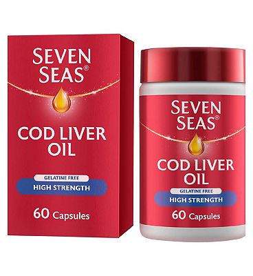 Seven Seas High Strength Pure Cod Liver Oil - 60 capsules Seven Seas High Strength Pure Cod Liver Oil - 60 capsules