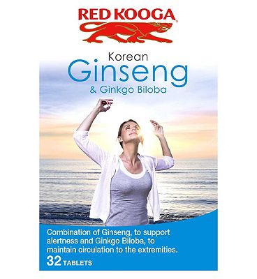 Red Kooga Ginkgo Biloba & Ginseng (32)