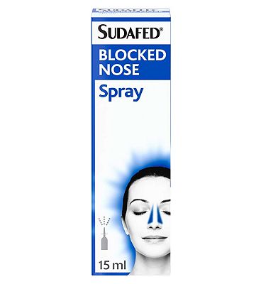 Sudafed Non-Drowsy Decongestant Nasal Spray - 15ml