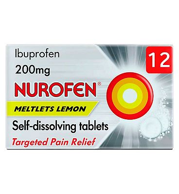 Nurofen Meltlets Lemon - 12 Tablets