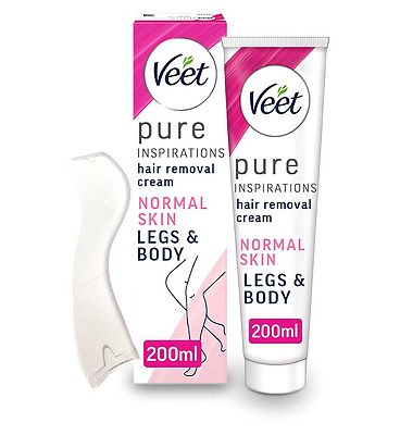 Veet Hair Removal Cream with Lotus Milk and Jasmine Fragrance for Normal Skin 200ml