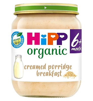 HiPP Organic Creamed Porridge Breakfast 6+ Months 125g