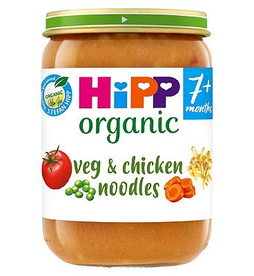 HiPP Organic Vegetables with Noodles & Chicken 7+ Months 190g
