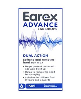 Earex Advance Ear Drops 15ml - Boots