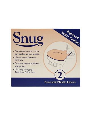 Snug Denture Cushions LinersTwin Pack Review