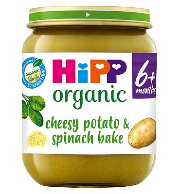 HiPP Organic Cheesy Spinach & Potato Bake 4+ Months 125g