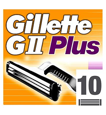 Gillette G II Plus Blades x10