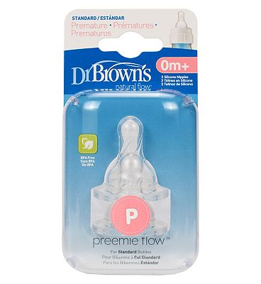 Dr Brown’s Preemie Teat - x 2