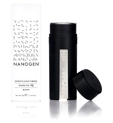 Nanogen Hair Thickening Fibres Black 30g (2 months’ supply)