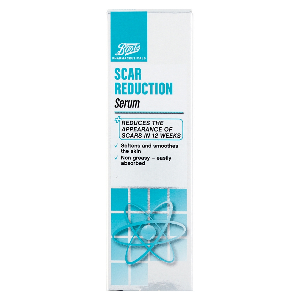 Boots Pharmaceuticals Scar Reduction Serum 50ml   Boots