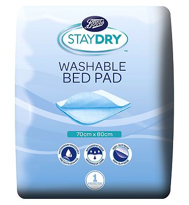 Boots Pharmaceuticals Staydry Washable Bed Protector 70 x 80cm Review