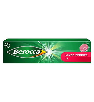Berocca Mixed Berries  - 15 effervescent tablets