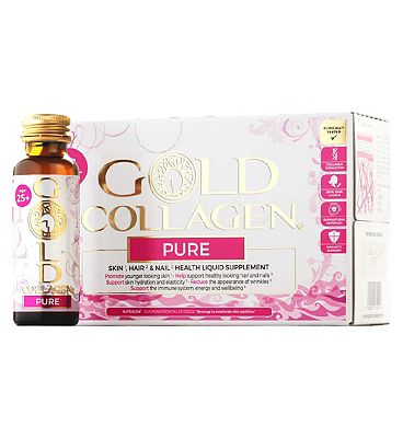 Pure Gold Collagen 10 Day Programme Food Supplement - 10 x 50ml