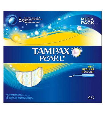 Tampax Pearl Regular 40 Tampons Review