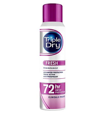 Triple Dry Anti-Perspirant Deodorant Spray Fresh Fragrance  150ml
