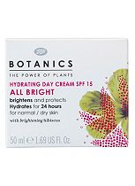 Botanics All Bright Hydrating Day Cream SPF15 50ml