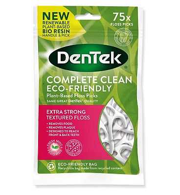 DenTek Complete Clean ECO Plant Based Floss Picks