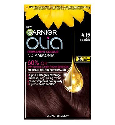 Garnier Olia Permanent Hair Colour 4.15 Iced Chocolate