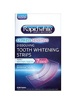 rapid whitening tooth dissolving strips minute express sensitive boots