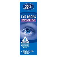Boots Contact Lens Eye Drops - 10ml - Boots