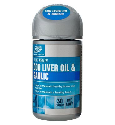 Boots COD LIVER OIL & GARLIC 30 Capsules Review