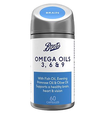 Boots OMEGA OILS 3, 6 and 9 60 Capsules