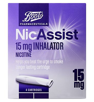 Boots NicAssist Inhalator 15mg 4s