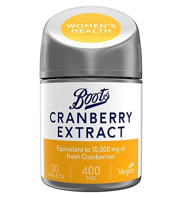 Boots Cranberry Extract 400mg - 30 tablets