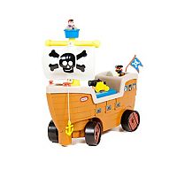 little tikes play and scoot pirate ship wheel removal