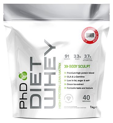 PhD Diet Whey Protein Strawberry Delight with sweetener Review