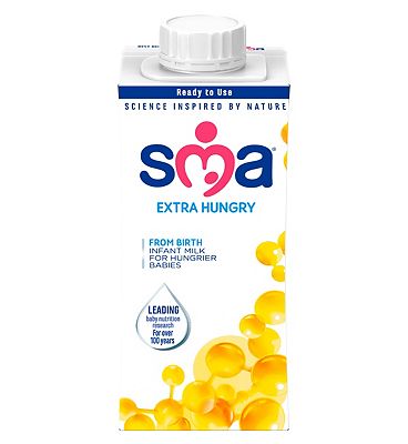 SMA Extra Hungry Infant Milk for Hungrier Babies from Birth Review