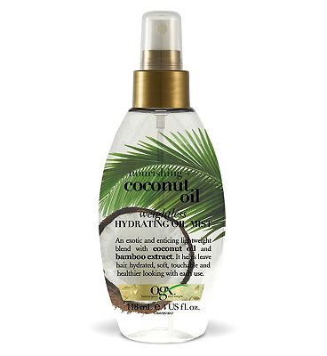 Ogx Coconut Oil Weightless Hydrating Oil Mist Review