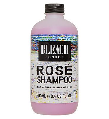 bleach london shampoo rose haircare