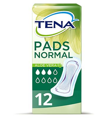 TENA Lady Normal with Aloe Vera 12 Pads TENA Lady Normal with Aloe Vera 12 Pads