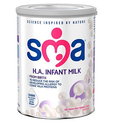 SMA H.A. Infant Milk from Birth 800g Review