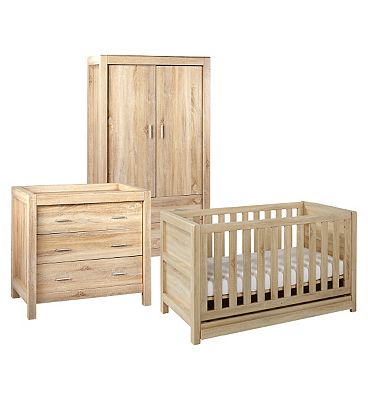 Tutti Bambini Milan 3 Piece Room Set (Cot, Chest, Wardrobe) Review