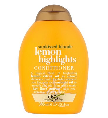 OGX Lemon Highlights Conditioner Review