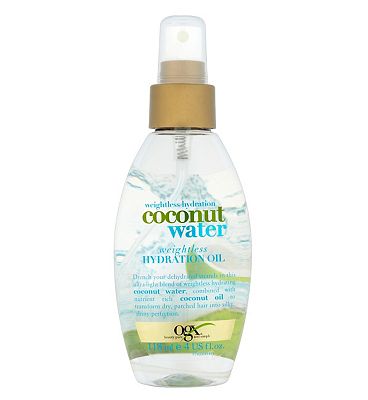 OGX Weightless Hydration Coconut Water Weightless Hydration Oil Review