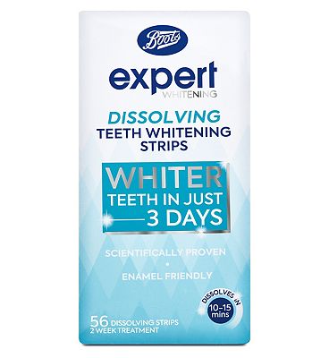 Boots Expert  fast Teeth Whitening Strips - 56 strips