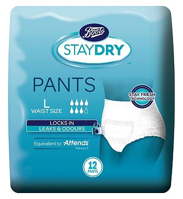 Boots Staydry Pants Large Review