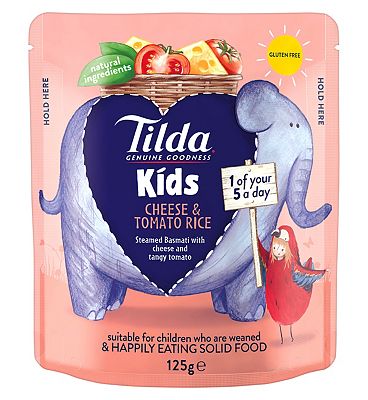 Tilda Kids Cheese & Tomato Rice 125g Review