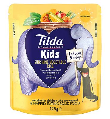 Tilda Kids Sunshine Vegetable Rice 125g Review