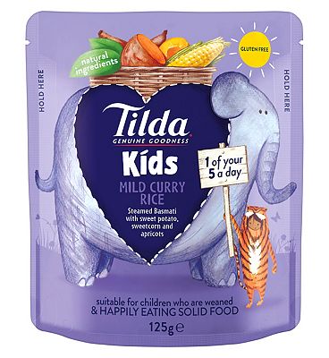 Tilda Kids Mild & Sweet Curry Rice 125g Review