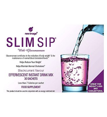 SLIM SIP Blackcurrant Flavour Drink Mix Review