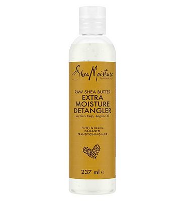 SheaMoisture Raw Shea Butter silicone & sulphate free Extra Moisture Detangler for damaged, transitioning hair 237ml