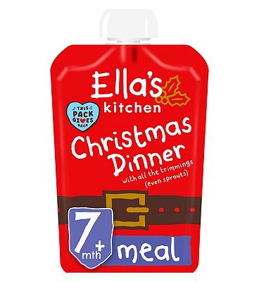 Ella's Kitchen Jingle Belly Christmas Dinner with All the Trimmings Even Sprouts from 7 Months 130g Review