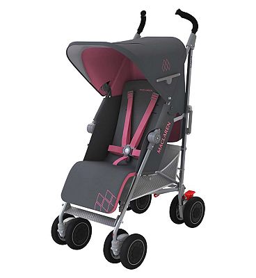 Maclaren Techno XT Stroller - Charcoal/Primrose