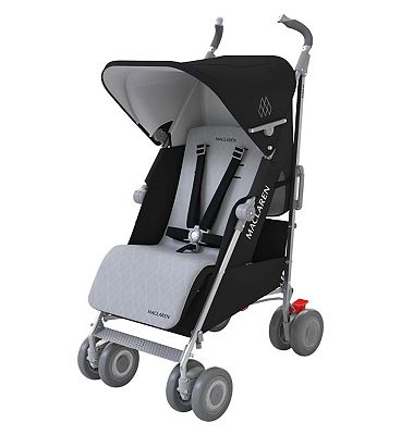 Maclaren Techno XLR Stroller - Black/Silver