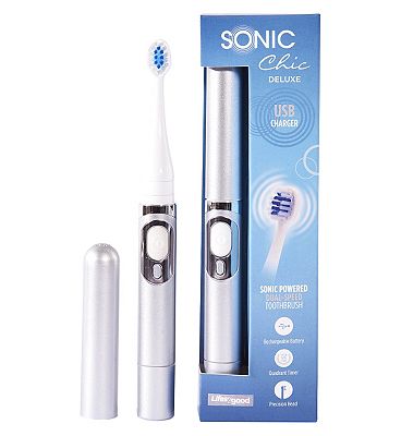 SONIC Chic Deluxe Silver Toothbrush (USB) Review