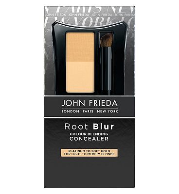 John Frieda Root Blur Colour Blending Concealer Platinum to Soft Gold Review